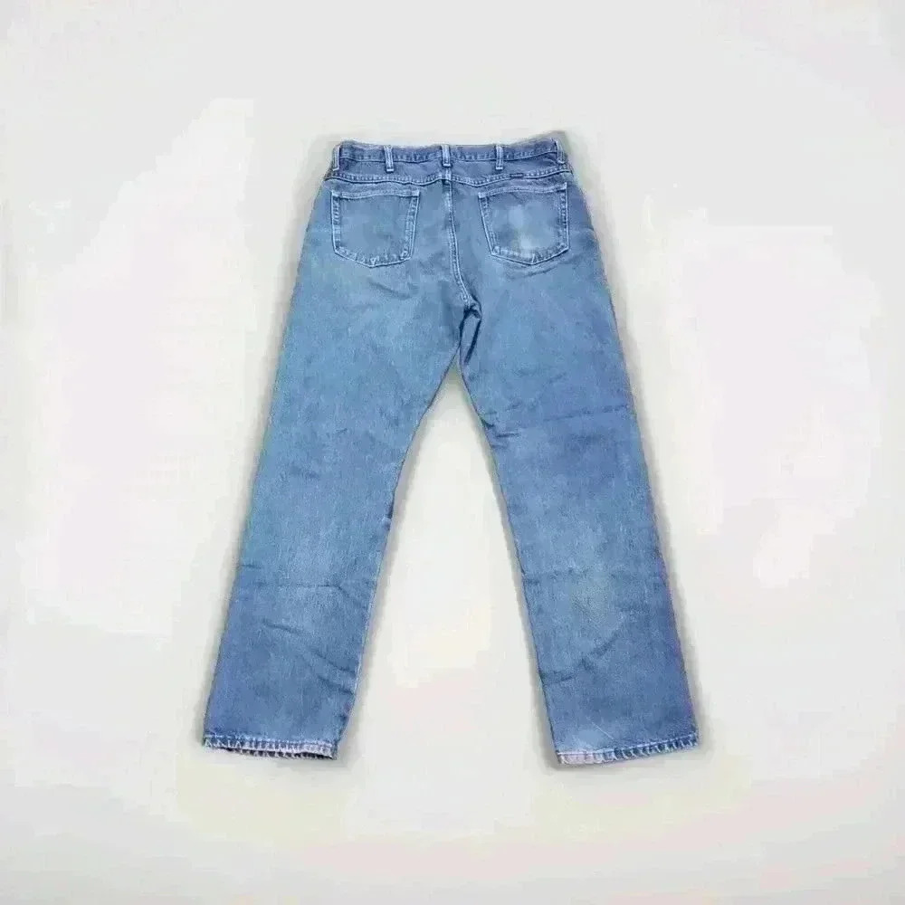 Full Blue Jeans Classic Fit Straight Leg Denim Men's Jeans 38x34 4545 - Picture 2 of 9